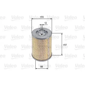 Filtre à air VALEO 585666
