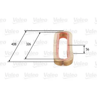 Filtre à air VALEO 585667