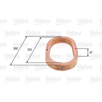 Filtre à air VALEO 585674