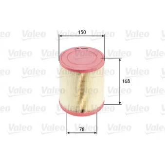 Filtre à air VALEO 585676