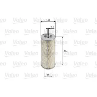 Filtre à air VALEO 585703