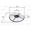 Filtre à air VALEO 585704 - Visuel 1