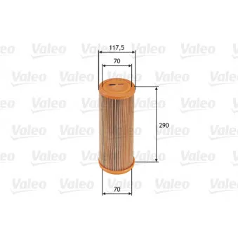 Filtre à air VALEO 585707