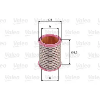 Filtre à air VALEO 585711