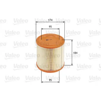 Filtre à air VALEO 585740