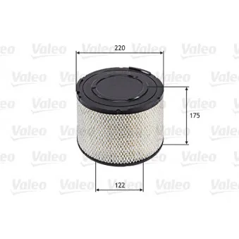 Filtre à air VALEO 585744