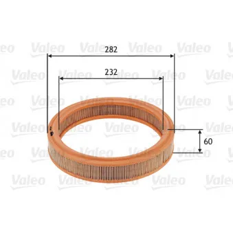 Filtre à air VALEO 585746