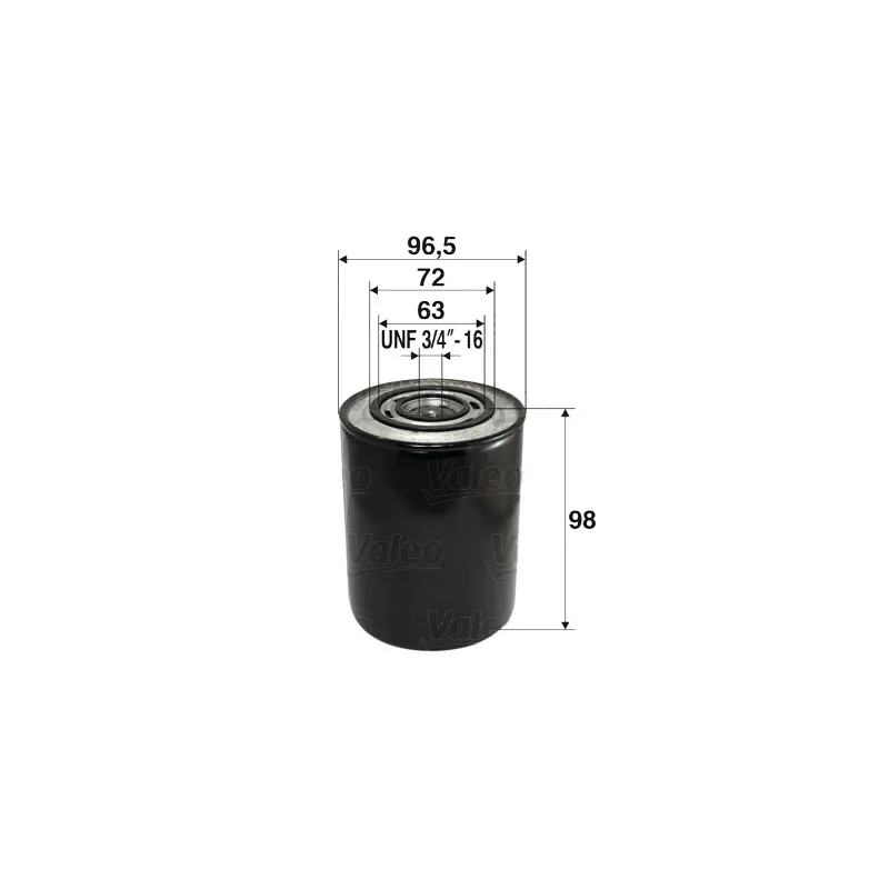 Filtre à huile VALEO 586007