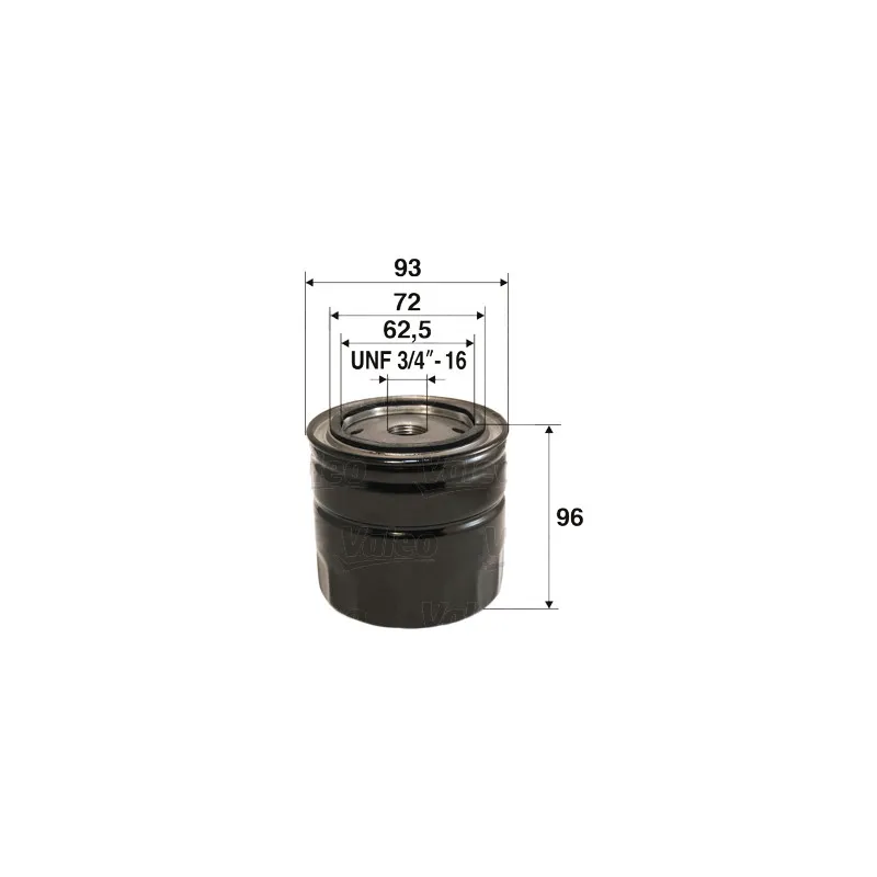 Filtre à huile VALEO 586019
