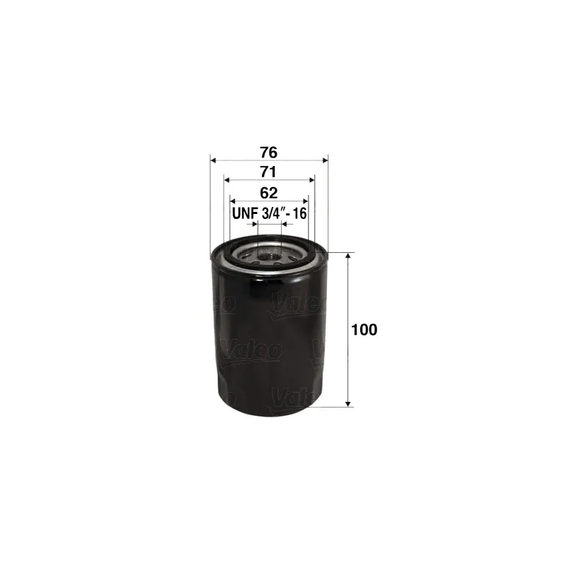 Filtre à huile VALEO 586028
