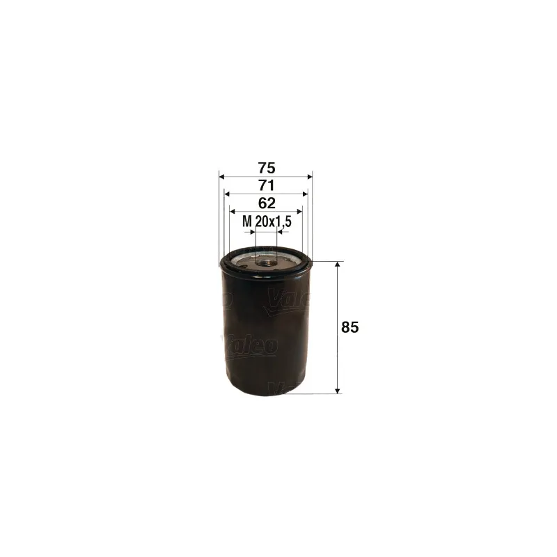 Filtre à huile VALEO 586079