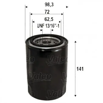Filtre à huile VALEO 586112