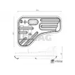 Filtre hydraulique, boîte automatique SWAG 33 10 2944 - Visuel 3