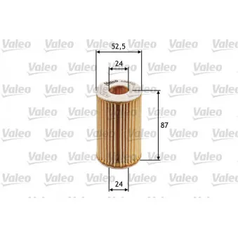 Filtre à huile VALEO 586512
