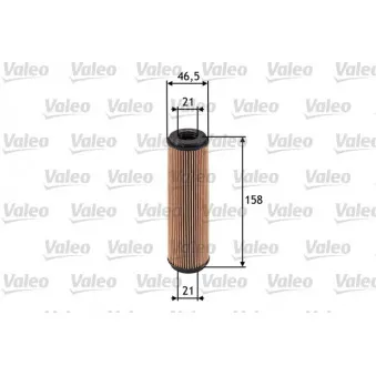 Filtre à huile VALEO 586515