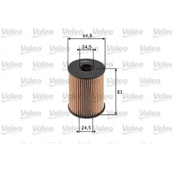 Filtre à huile VALEO 586516