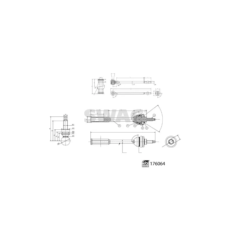 Barre de connexion SWAG 33 10 3280