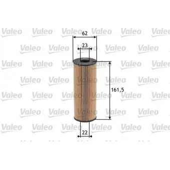 Filtre à huile VALEO 586517