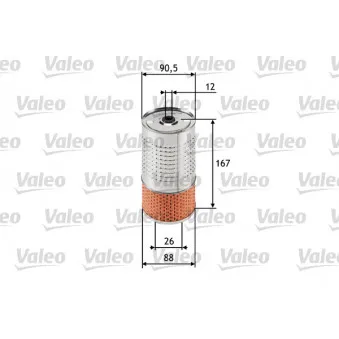 Filtre à huile VALEO 586518
