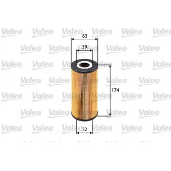 Filtre à huile VALEO 586522