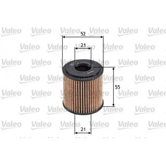 Filtre à huile VALEO 586540