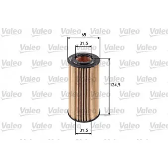 Filtre à huile VALEO 586541