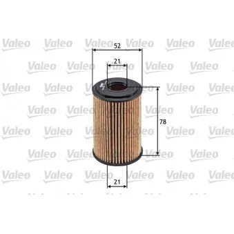 Filtre à huile VALEO 586544