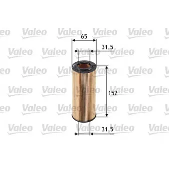Filtre à huile VALEO 586545