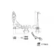 Triangle ou bras de suspension (train avant) SWAG 33 10 4321 - Visuel 2