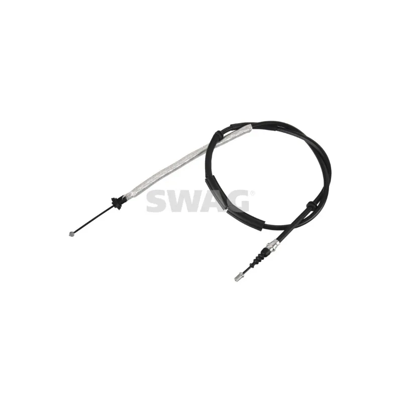 Tirette à câble, frein de stationnement arrière droit SWAG 33 10 4438