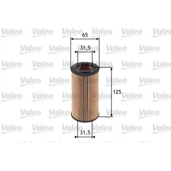 Filtre à huile VALEO 586552