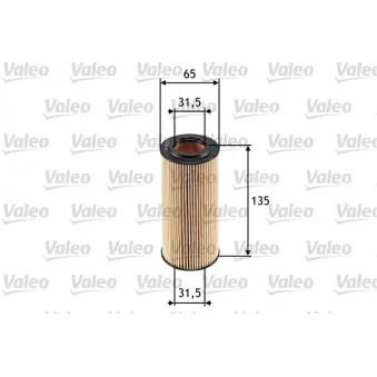 Filtre à huile VALEO 586553