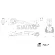 Triangle ou bras de suspension (train avant) SWAG 33 10 4577 - Visuel 2