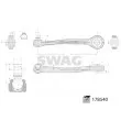 Triangle ou bras de suspension (train avant) SWAG 33 10 4580 - Visuel 2
