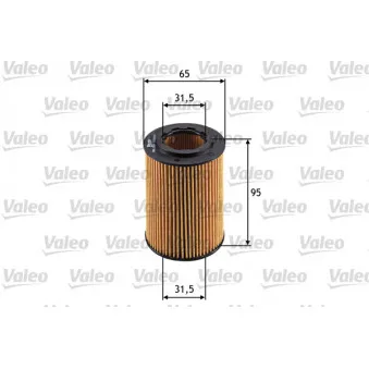 Filtre à huile VALEO 586555