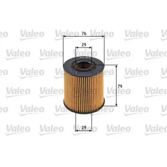 Filtre à huile VALEO 586561