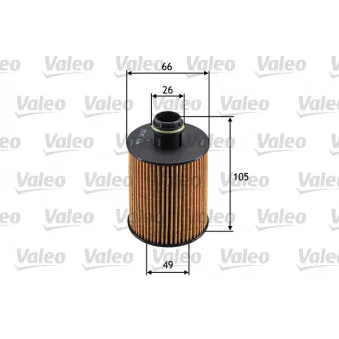 Filtre à huile VALEO 586562
