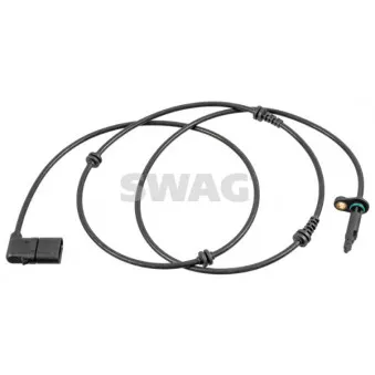 Capteur, vitesse de roue avant gauche SWAG 33 10 4812