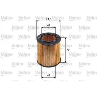Filtre à huile VALEO 586566