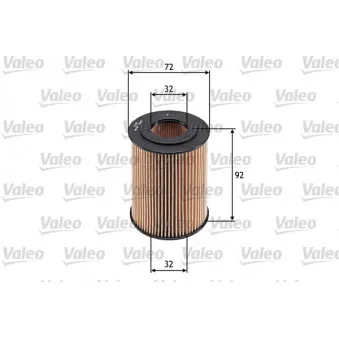 Filtre à huile VALEO 586568