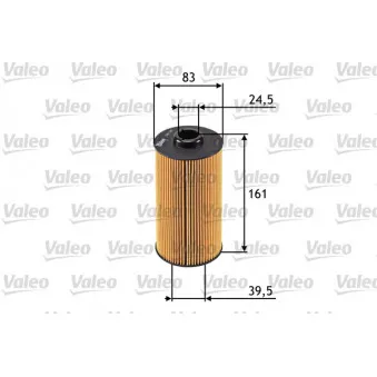 Filtre à huile VALEO 586570
