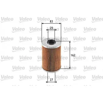 Filtre à huile VALEO 586571