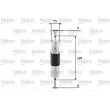 Filtre à carburant VALEO 587014 - Visuel 1