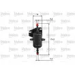 Filtre à carburant VALEO 587018 - Visuel 1