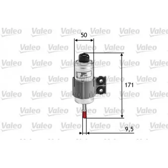 Filtre à carburant VALEO 587043