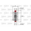 Filtre à carburant VALEO 587214 - Visuel 1