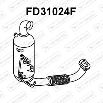 Filtre à particules / à suie, échappement VENEPORTE FD31024F