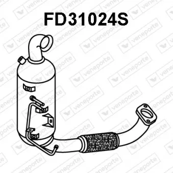 Filtre à particules / à suie, échappement VENEPORTE FD31024S