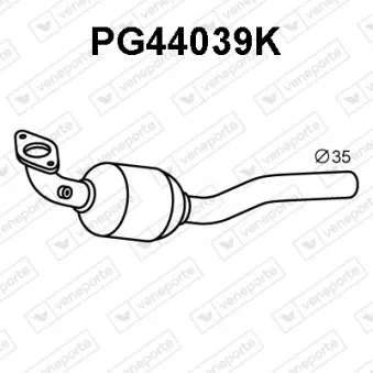 Catalyseur VENEPORTE PG44039K