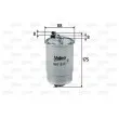 Filtre à carburant VALEO 587511 - Visuel 1